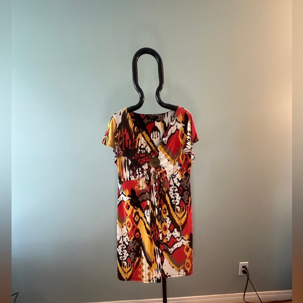Style & Co Ladies Aztec Print Summer Dress